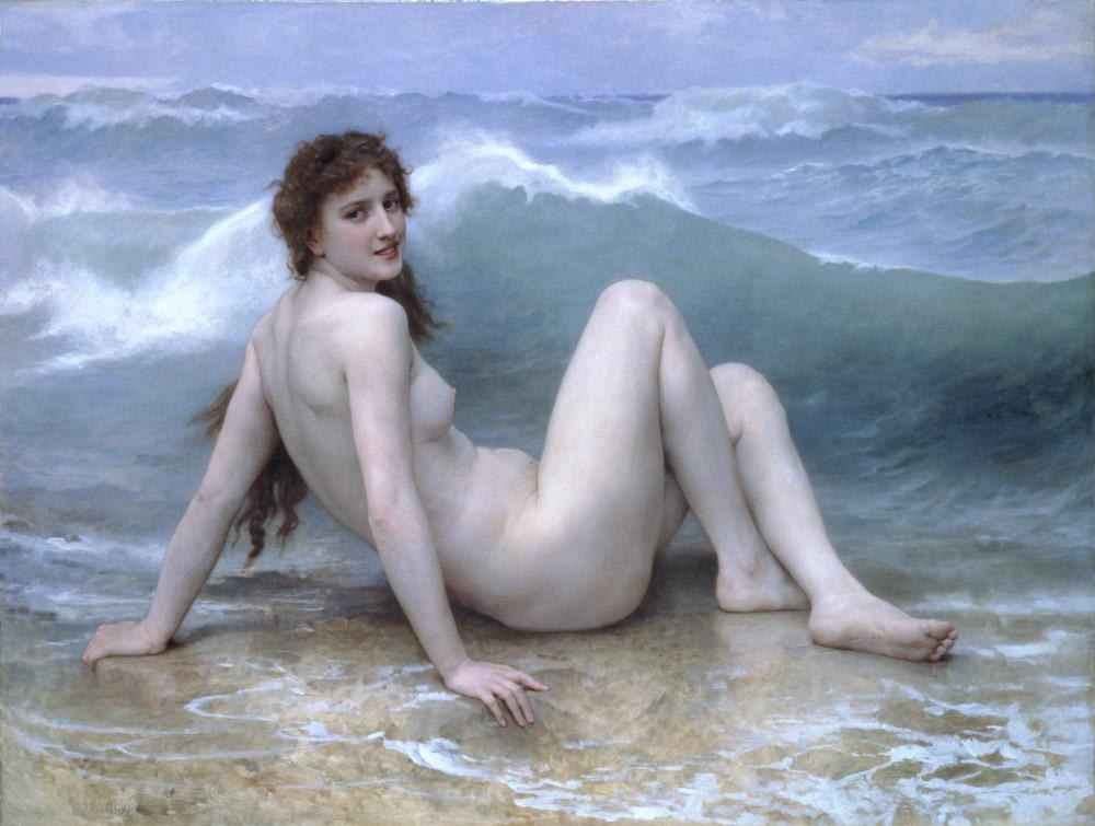 William Bouguereau The Wave